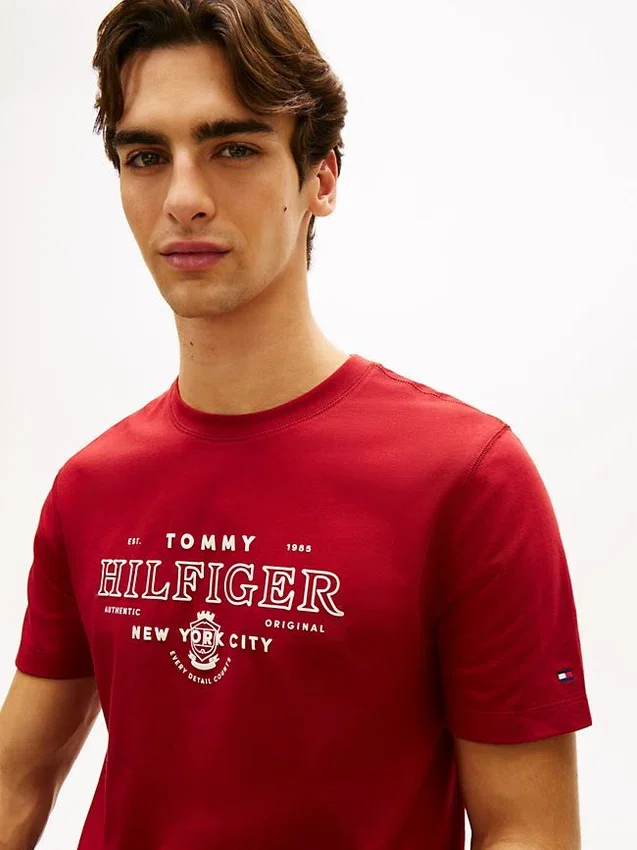 Hilfiger NYC Logo Heavyweight T-Shirt Hilfiger NYC Logo Heavyweight T-Shirt