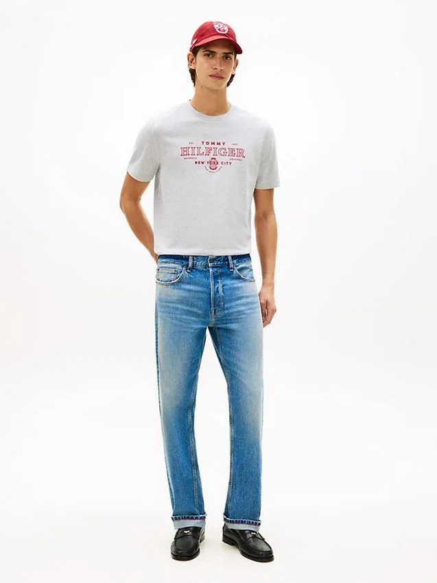 Hilfiger NYC Logo Heavyweight T-Shirt Hilfiger NYC Logo Heavyweight T-Shirt
