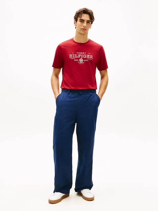 Hilfiger NYC Logo Heavyweight T-Shirt Hilfiger NYC Logo Heavyweight T-Shirt