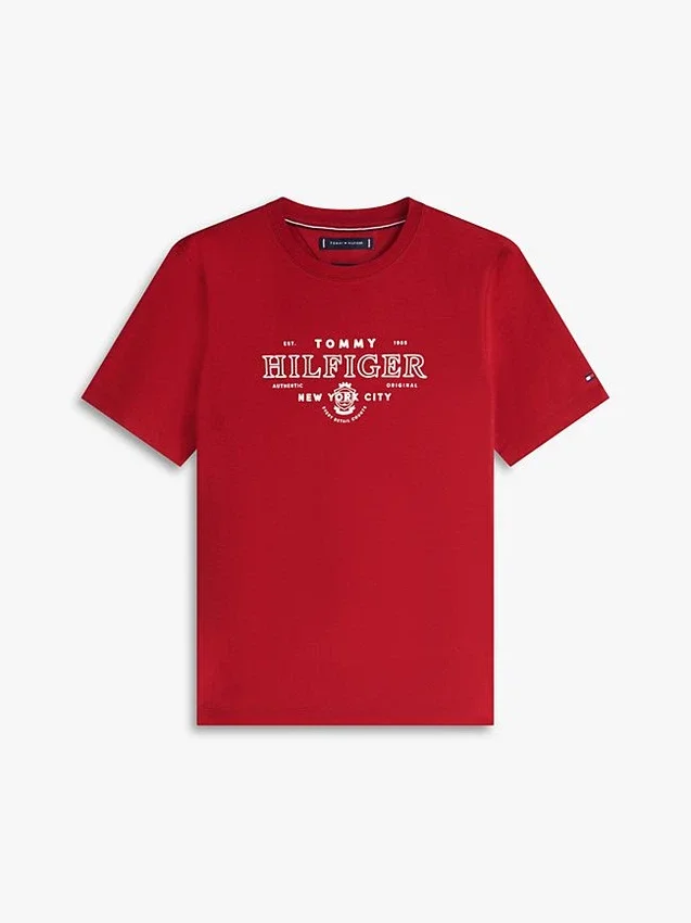 Hilfiger NYC Logo Heavyweight T-Shirt Hilfiger NYC Logo Heavyweight T-Shirt