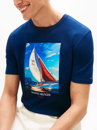 Hilfiger Sailing Photo Print T-Shirt