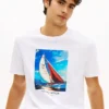 Hilfiger Sailing Photo Print T-Shirt Hilfiger Sailing Photo Print T-Shirt