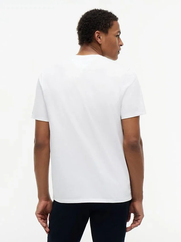 Hilfiger Signature Stripe Logo T-Shirt Hilfiger Signature Stripe Logo T-Shirt