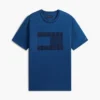 Indigo-Dyed Flag Logo T-Shirt Indigo-Dyed Flag Logo T-Shirt
