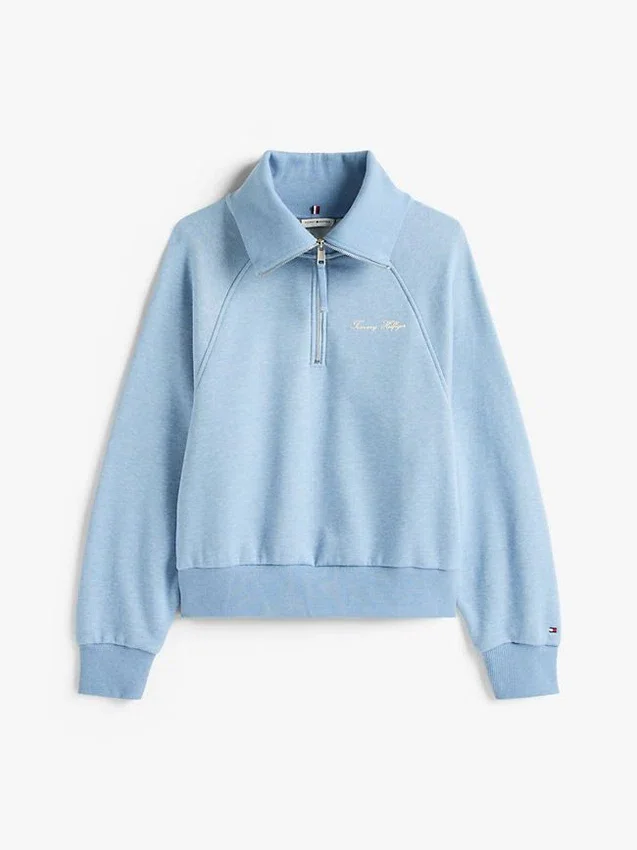 Interlock Fleece Quarter-Zip Sweatshirt Interlock Fleece Quarter-Zip Sweatshirt