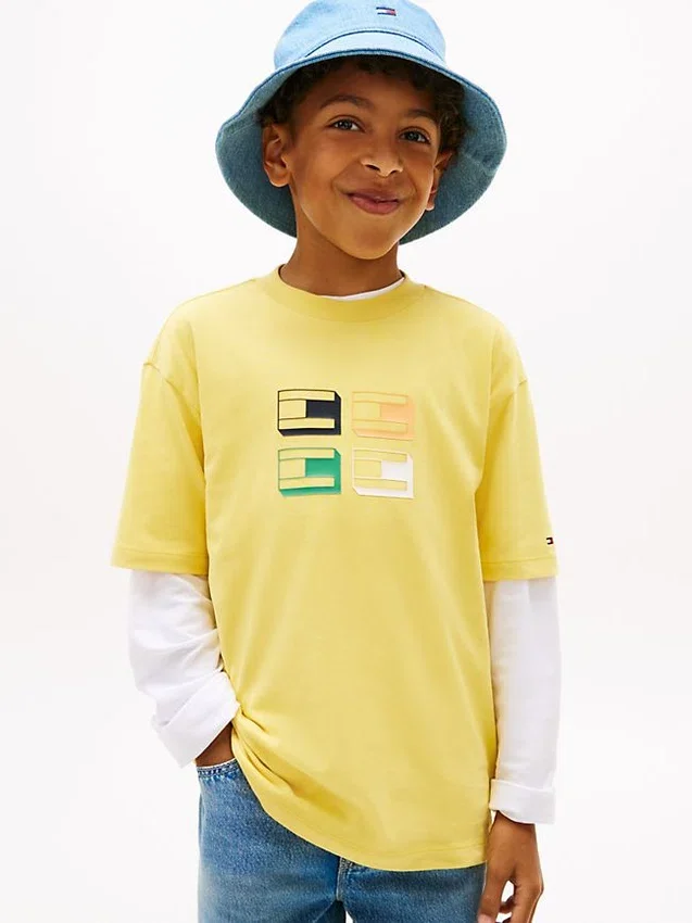 Kids’ 3D Logo Graphic T-Shirt Kids’ 3D Logo Graphic T-Shirt