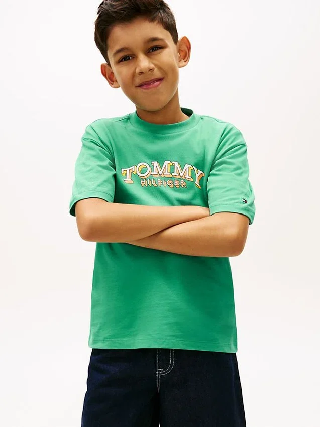Kids’ 3D Logo Graphic T-Shirt Kids’ 3D Logo Graphic T-Shirt