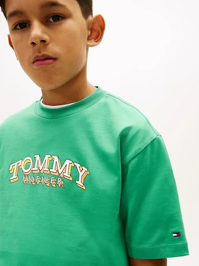 Kids’ 3D Logo Graphic T-Shirt Kids’ 3D Logo Graphic T-Shirt