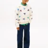 Kids’ Allover Sailing Flag Sweatshirt Kids’ Allover Sailing Flag Sweatshirt