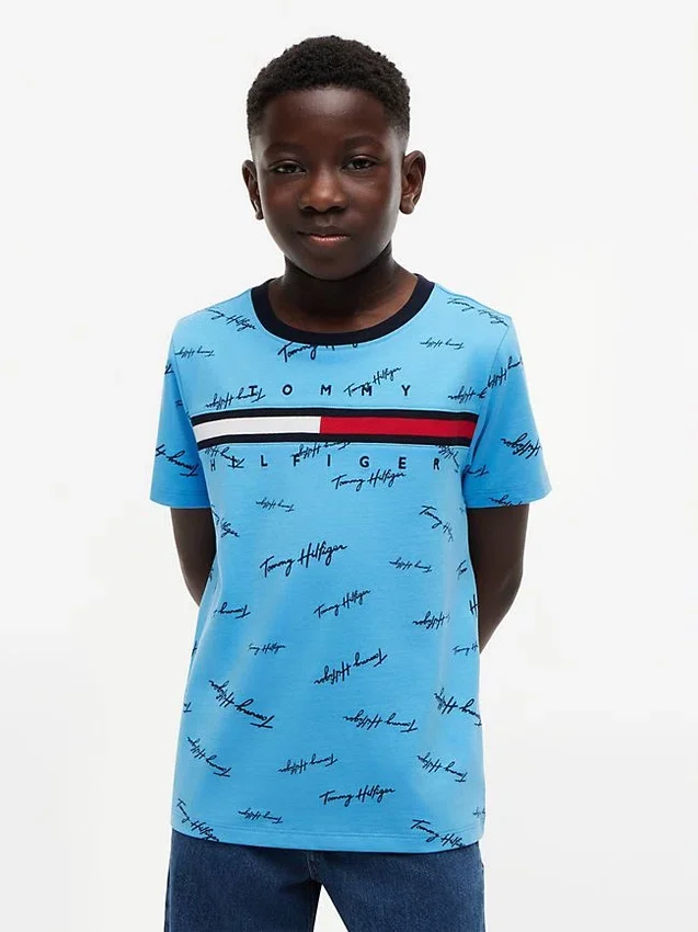 Kids’ Allover Signature T-Shirt Kids’ Allover Signature T-Shirt