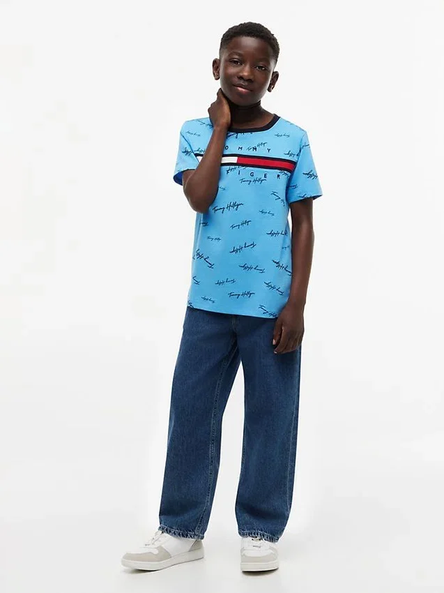 Kids’ Allover Signature T-Shirt Kids’ Allover Signature T-Shirt