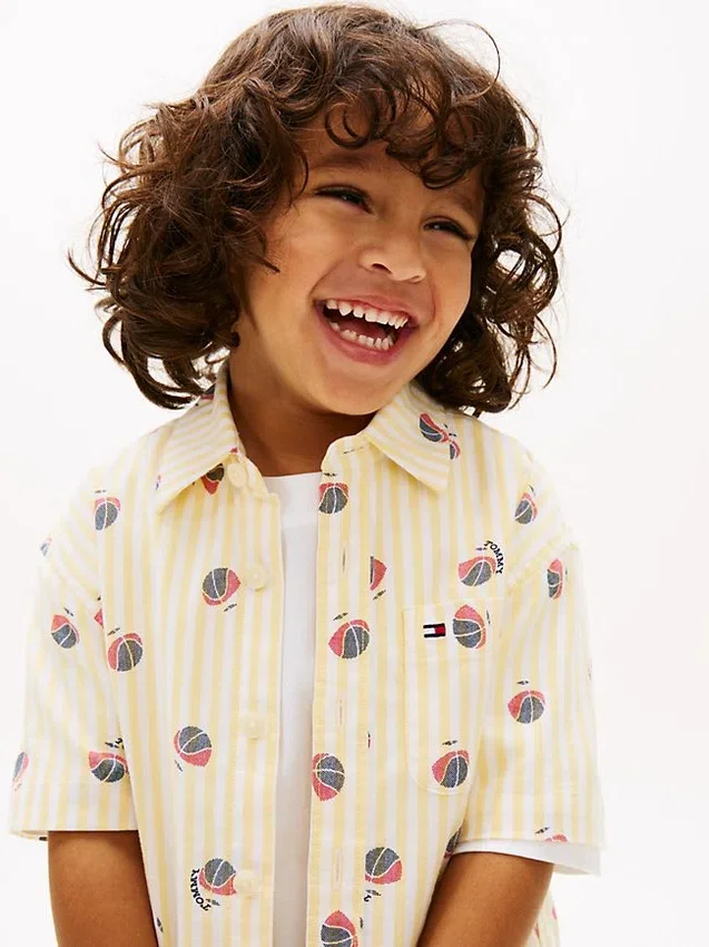 Kids’ Basketball Stretch Pocket Shirt Kids’ Basketball Stretch Pocket Shirt