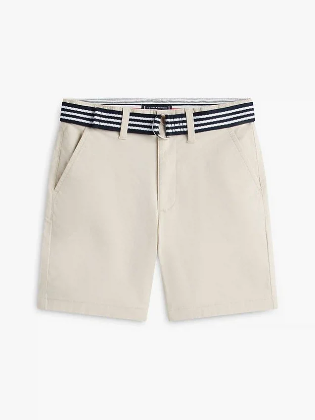 Kids’ Belted Baggy Stretch Chino Short Kids’ Belted Baggy Stretch Chino Short