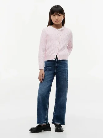Kids’ Cable Knit Cardigan
