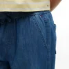 Kids’ Chambray Wide Leg Pull-On Pant