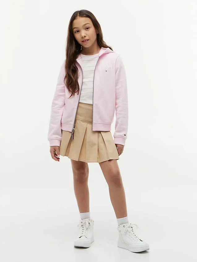 Kids’ Collegiate Tommy Logo Zip Hoodie Kids’ Collegiate Tommy Logo Zip Hoodie
