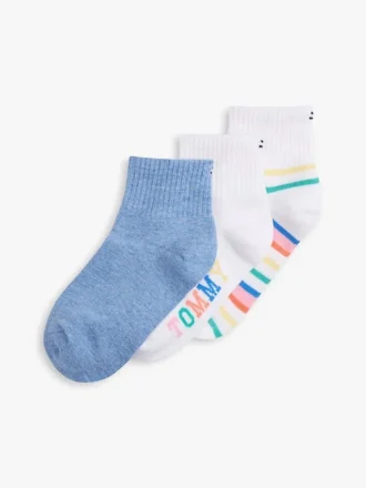 Kids’ Color Mix Quarter-Top Sock 3-Pack