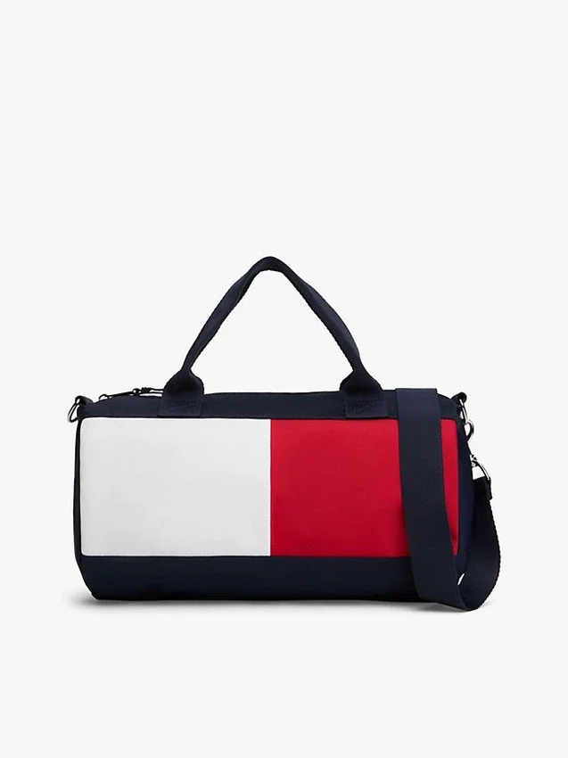 Kids’ Colorblock Flag Logo Duffle Bag Kids’ Colorblock Flag Logo Duffle Bag