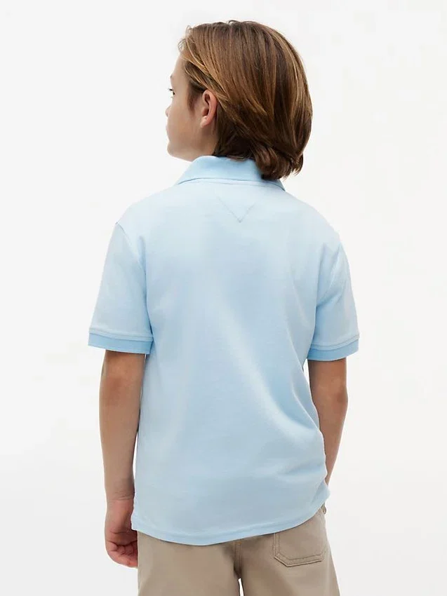 Kids’ Colorblock Logo Stretch Polo Kids’ Colorblock Logo Stretch Polo