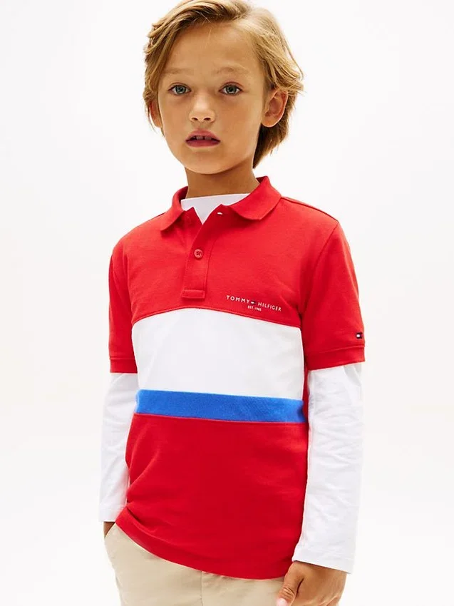 Kids’ Colorblock Polo Kids’ Colorblock Polo