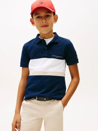 Kids’ Colorblock Polo