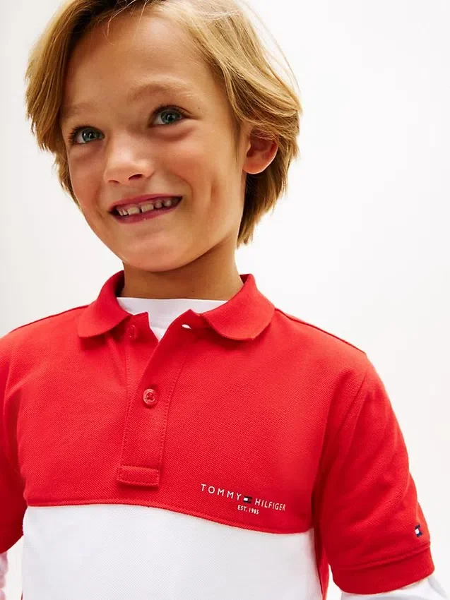 Kids’ Colorblock Polo Kids’ Colorblock Polo