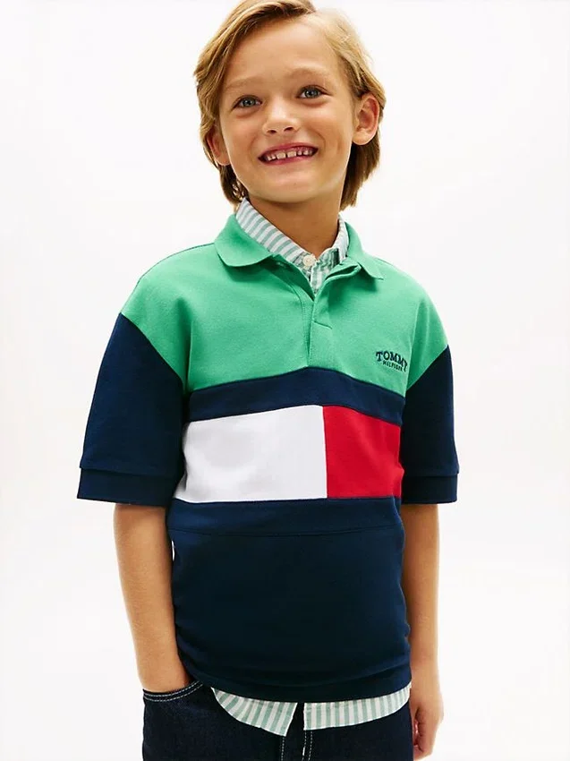 Kids’ Colorblock Rugby Polo Kids’ Colorblock Rugby Polo