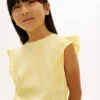 Kids’ Embroidered Eyelet Flutter T-Shirt