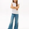 Kids’ Embroidered Eyelet Flutter T-Shirt