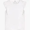 Kids’ Embroidered Eyelet Flutter T-Shirt