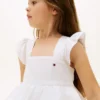 Kids’ Embroidered Eyelet Ruffle Dress