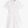Kids’ Embroidered Eyelet Shirtdress