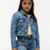 Kids’ Embroidered Star Denim Jacket Kids’ Embroidered Star Denim Jacket