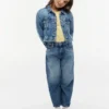 Kids’ Embroidered Star Denim Jacket Kids’ Embroidered Star Denim Jacket