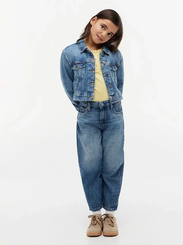 Kids’ Embroidered Star Denim Jacket Kids’ Embroidered Star Denim Jacket