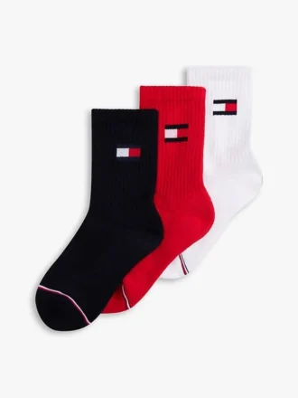 Kids’ Flag Logo Crew Sock 3-Pack