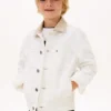 Kids’ Flag Logo Denim Jacket Kids’ Flag Logo Denim Jacket