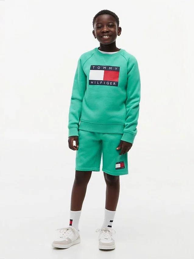 Kids’ Flag Logo Sweatshort Kids’ Flag Logo Sweatshort