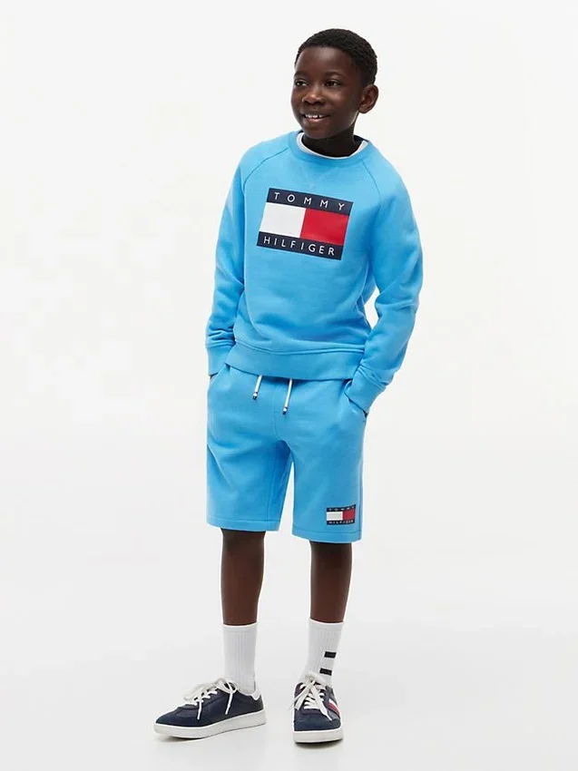 Kids’ Flag Logo Sweatshort Kids’ Flag Logo Sweatshort