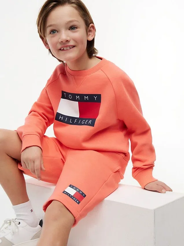 Kids’ Flag Logo Sweatshort Kids’ Flag Logo Sweatshort