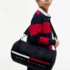 Kids’ Flag Stripe Logo Duffle Bag