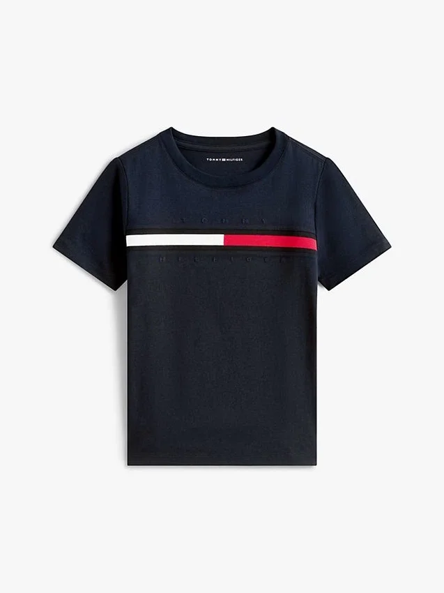 Kids’ Flag Stripe Logo T-Shirt Kids’ Flag Stripe Logo T-Shirt
