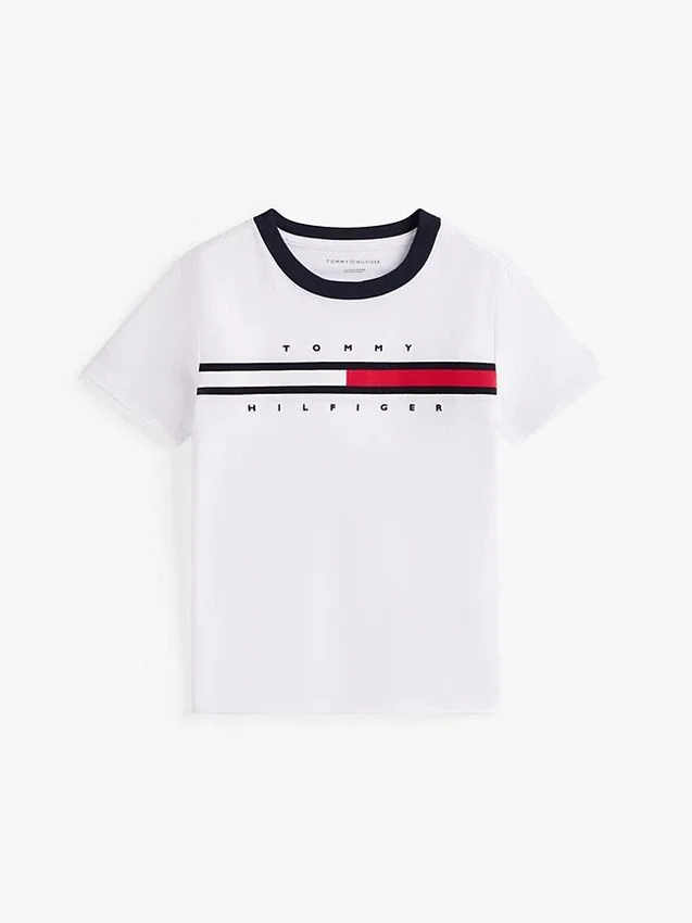 Kids’ Flag Stripe Logo T-Shirt Kids’ Flag Stripe Logo T-Shirt