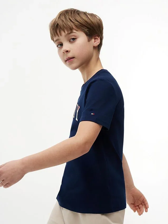 Kids’ Floral Tommy Logo T-Shirt Kids’ Floral Tommy Logo T-Shirt
