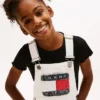 Kids’ Hilfiger Badge Denim Overall Dress Kids’ Hilfiger Badge Denim Overall Dress