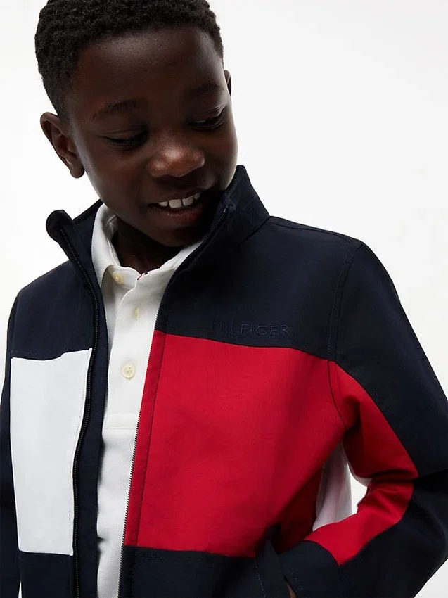 Kids’ Hilfiger Flag Regatta Jacket Kids’ Hilfiger Flag Regatta Jacket