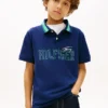 Kids’ Hilfiger Logo Stretch Polo Kids’ Hilfiger Logo Stretch Polo