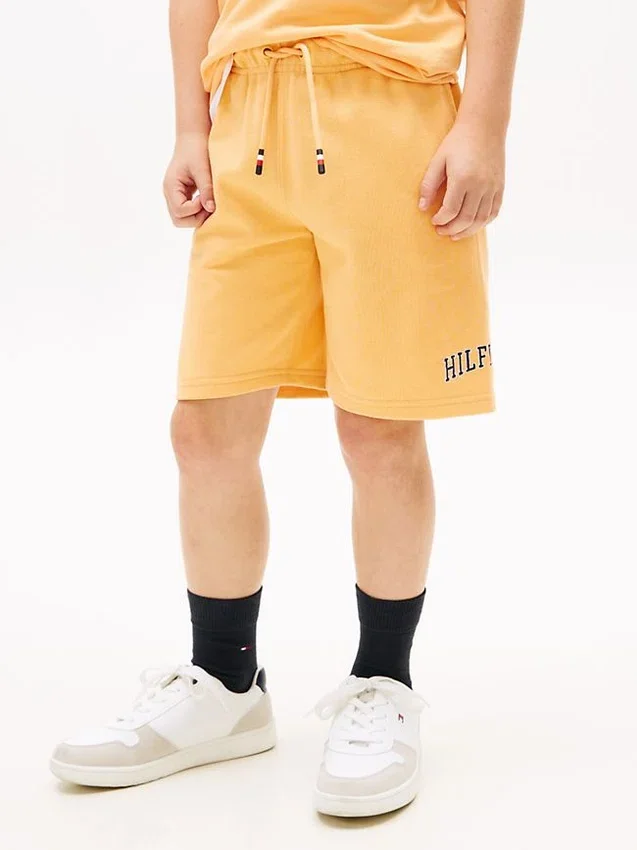 Kids’ Hilfiger Logo Wide Leg Sweatshort Kids’ Hilfiger Logo Wide Leg Sweatshort