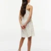 Kids’ Lemon Print Smocked Sundress