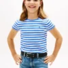 Kids’ Lettuce-Trim Ribbed Top